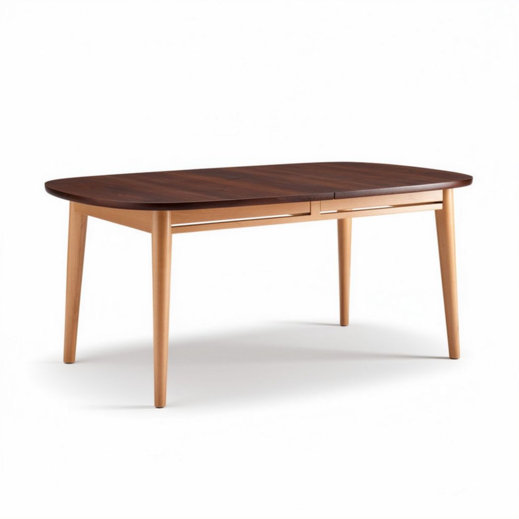 Esstisch aus massiver Eiche mit Schublade 160 x 80 x 75cm braun